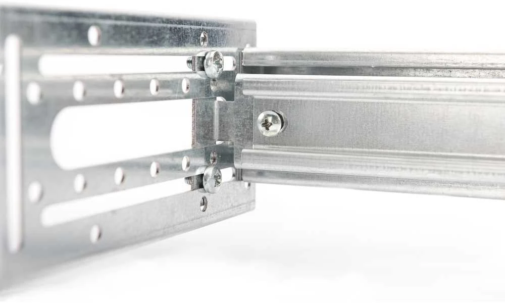 Digitus 483 mm (19 colių) DIN bėgio laikiklis, 4U | DN-19-DIN-4U