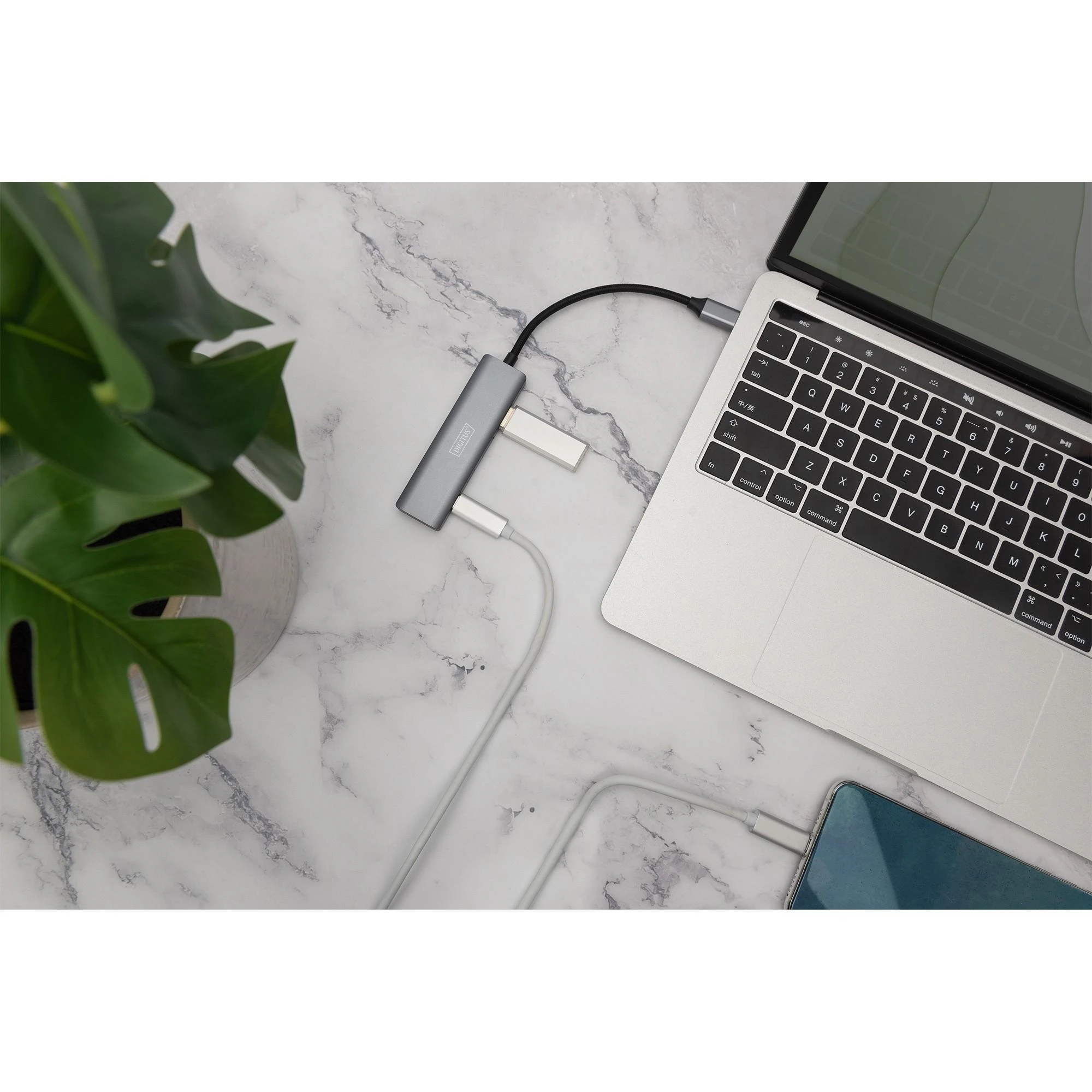 Digitus | USB-C 4 Port HUB 2x USB-A + 2x USB-C Gen2 | DA-70245 | USB-C Hub