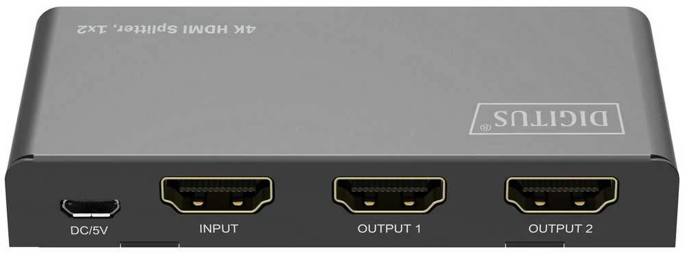 Digitus HDMI 1x2 skirstytuvas sujungimų panelė
