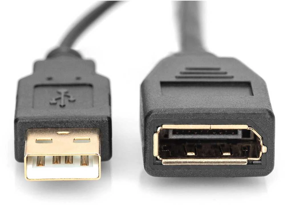 Assmann Electronic DIGITUS HDMI M to DP F su išoriniu maitinimu 4K 30Hz 2m Juodas