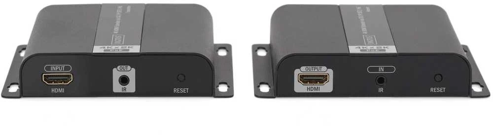 DIGITUS DS-55124 Extender HDMI IP/Cat.7 120m 4K 30Hz UHD PoE HDCP 1.4 IR audio SET