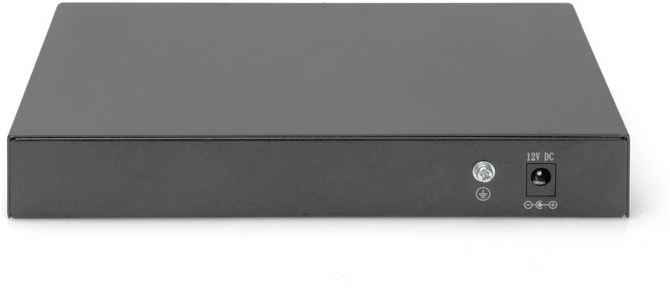 Šakotuvas Digitus DN-80067 tinklo komutatorius Ne-valdomas Gigabit Ethernet (10/100/1000) Juoda