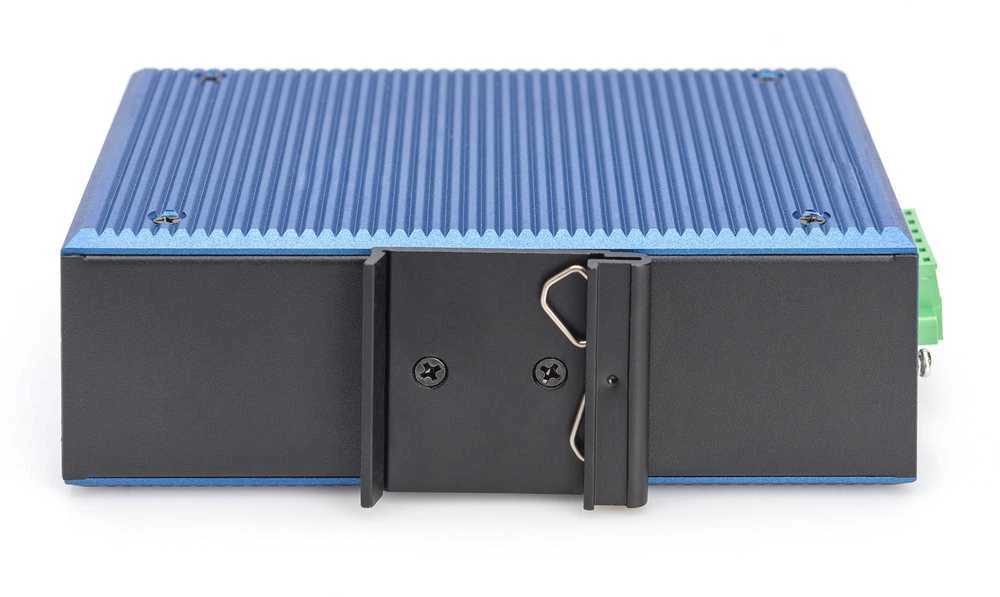 Šakotuvas Digitus DN-651147 tinklo komutatorius Ne-valdomas Fast Ethernet (10/100) Maitinimas per Eternetą (PoE) Juoda, Mėlyna