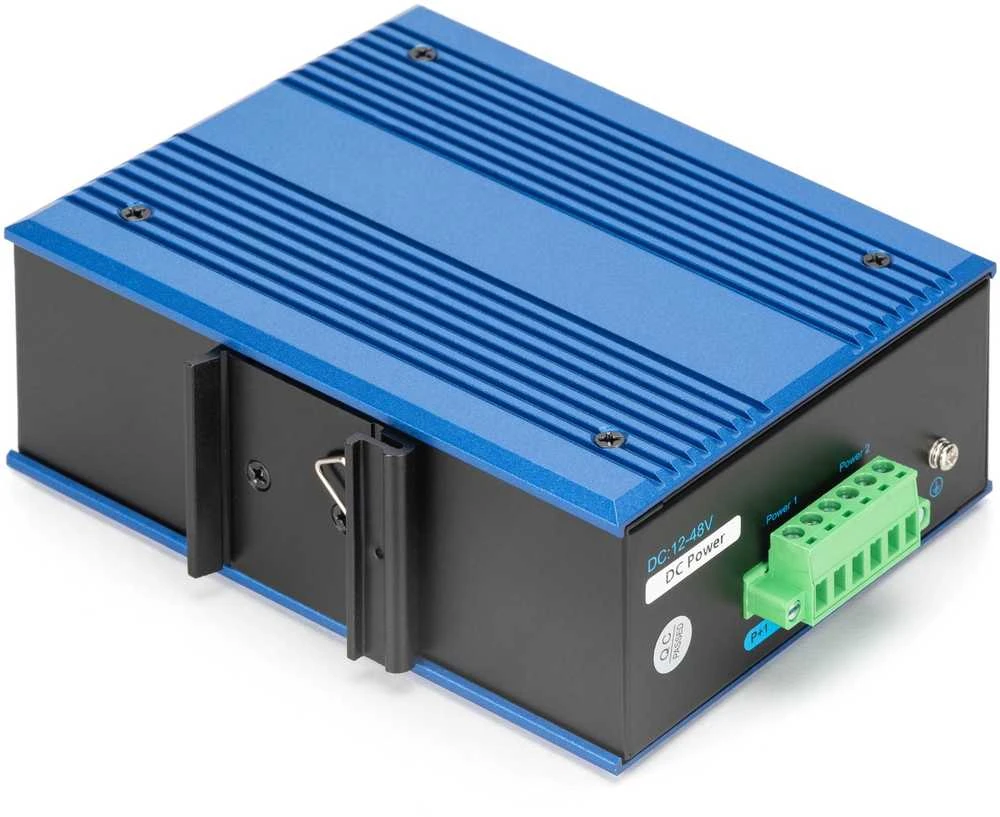 Šakotuvas Switch Digitus Przemysłowy 8 2-portowy Gigabit Ethernet DN-651150