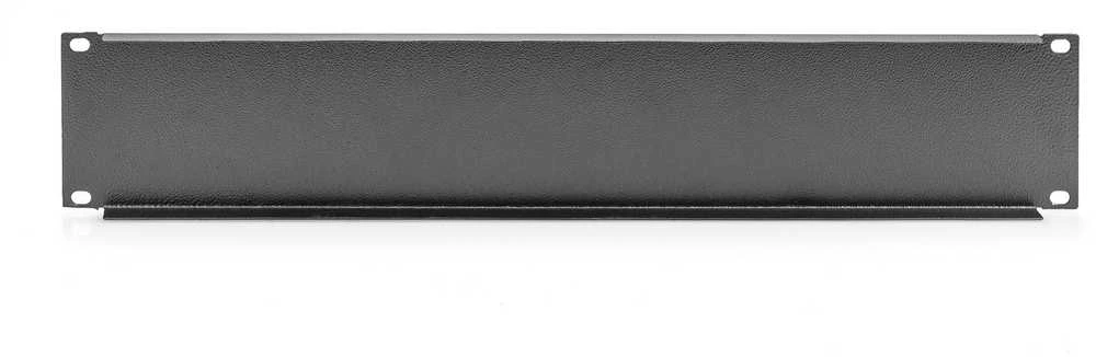 DIGITUS Abdeckplatte 2HE Blindabdeckung 483mm juodas