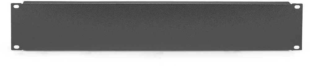 DIGITUS Abdeckplatte 2HE Blindabdeckung 483mm juodas