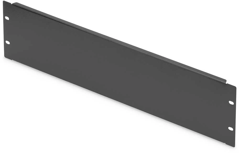 DIGITUS Abdeckplatte 3HE Blindabdeckung 483mm juodas