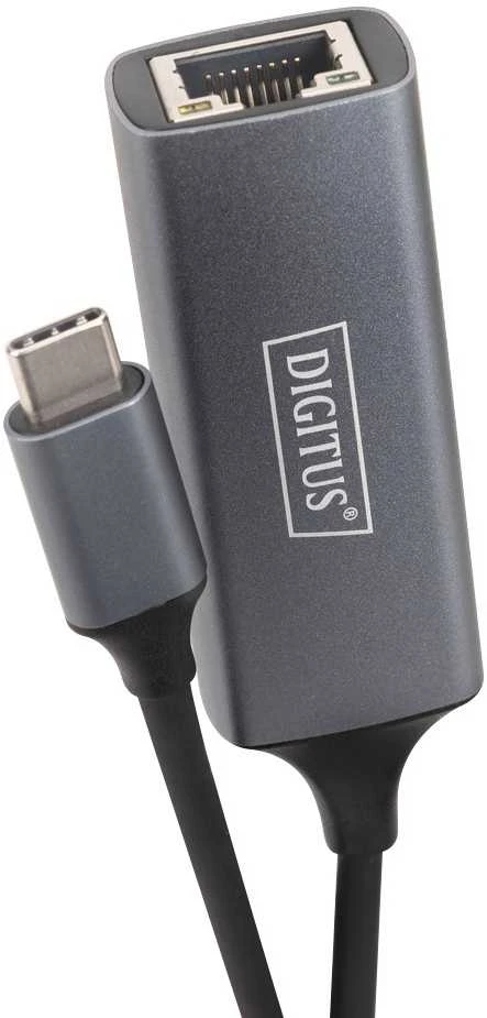 Digitus USB Type C 3.0 Gigabit Ethernet Adapter 10/100/1000 Mbps DN-3024