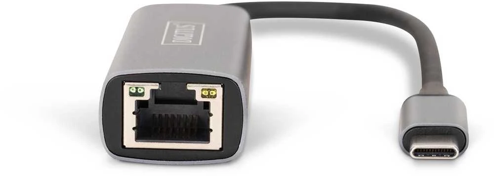 Digitus USB Type C 3.0 Gigabit Ethernet Adapter 10/100/1000 Mbps DN-3024