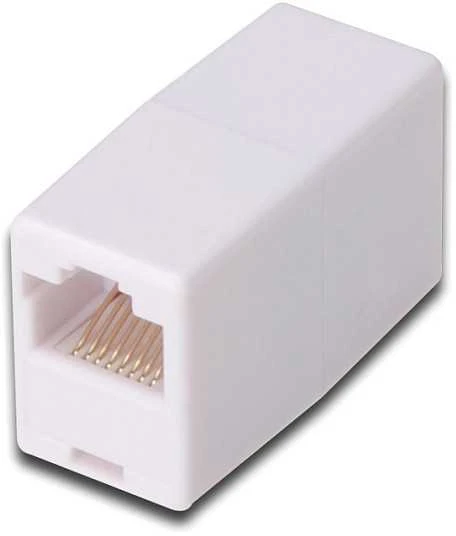 Assmann Electronic ASSMANN CAT 5e modulinė mova neekranuota RJ45 iki RJ45 spalvos baltas