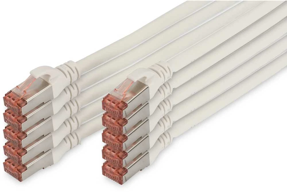 Digitus Kabelis krosowy CAT6 S/FTP 3m Baltas (DK-1644-030-WH-10)