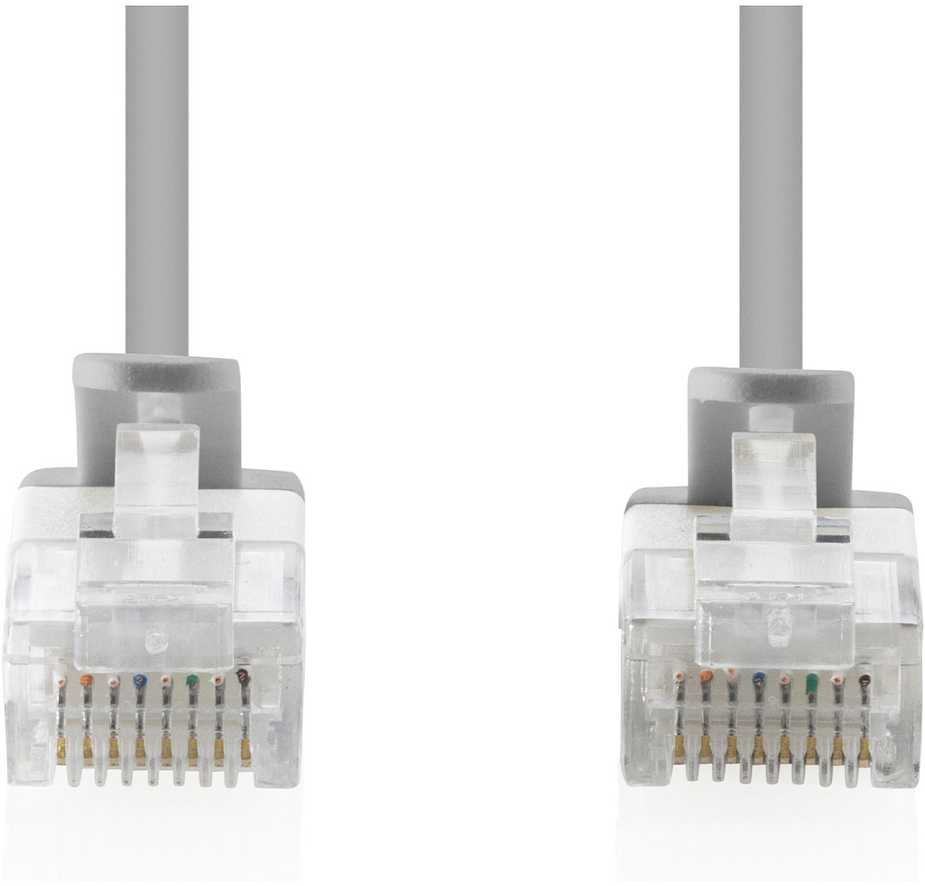 Digitus Patchcord Slim Cat.6 U/UTP LSZH 1.5m pilka 10 vnt. (DK-1618-015S-10)