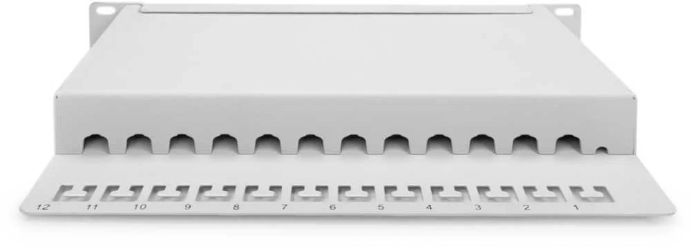 Digitus Patch panel 10'' 1U 12x RJ45 kat. 6A (DN-91612S-EA-G)