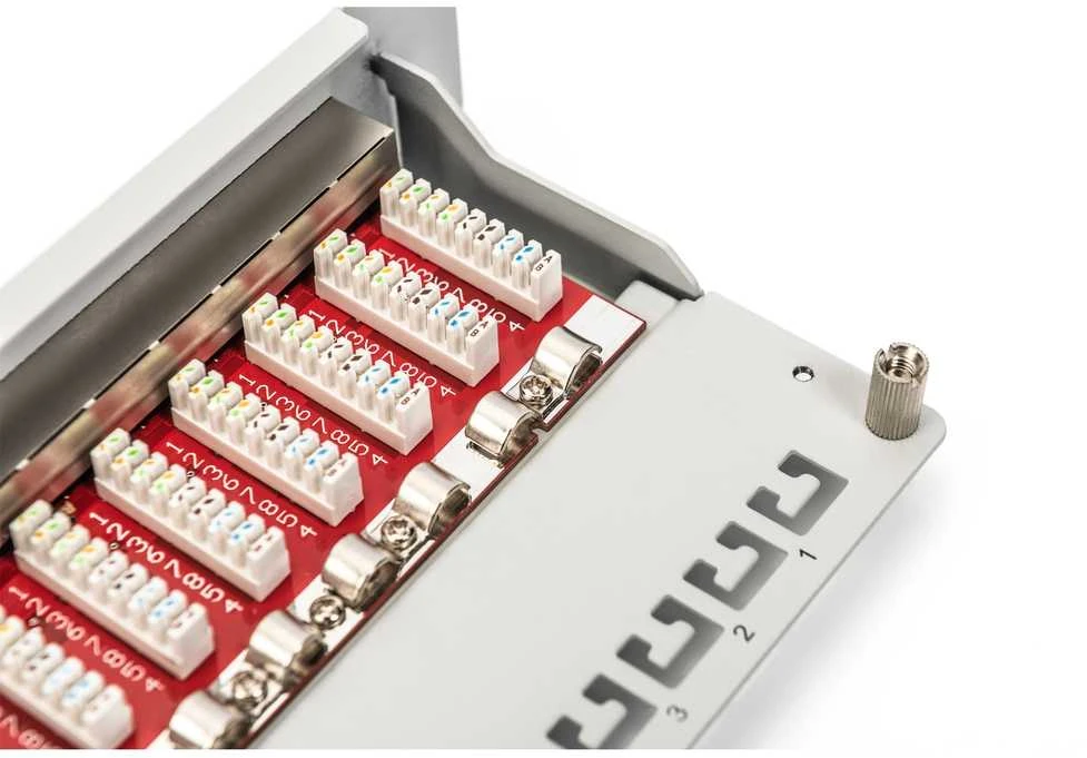 Digitus Patch panel 10'' 1U 12x RJ45 kat. 6A (DN-91612S-EA-G)
