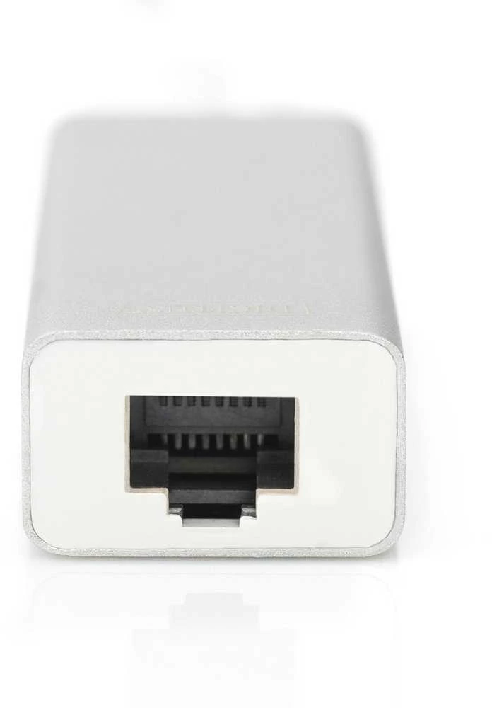 Assmann Electronic DIGITUS 3 Port USB 3.0 Type C Hub su Gigabit Ethernet 3xUSB A/F 1xUSB C/M 1xRJ45 LAN Palaiko Windows ir Mac OS