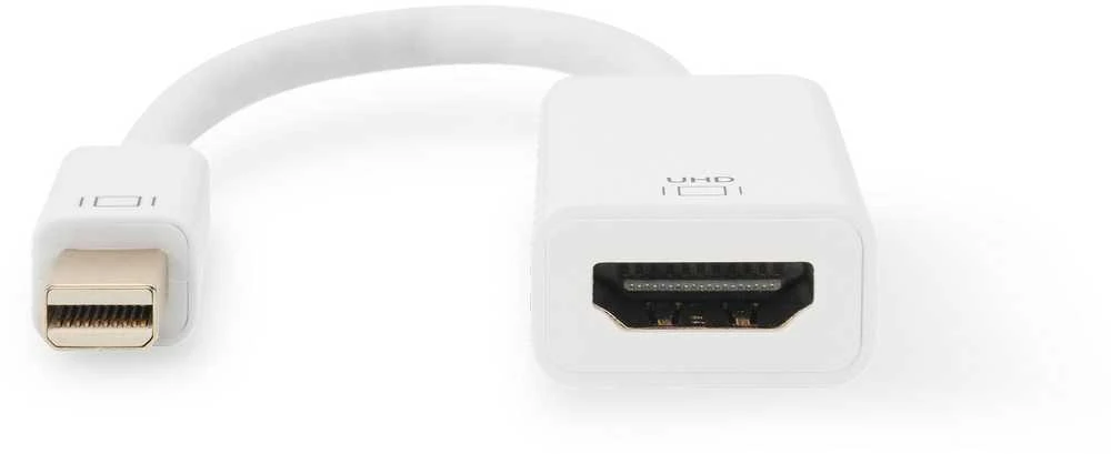 Assmann Electronic ASSMANN DisplayPort adapterio kabelis mini DP - HDMI tipas AM/F 0 2m HDMI Ver. 2.0 aktyvus CE auksinis wh