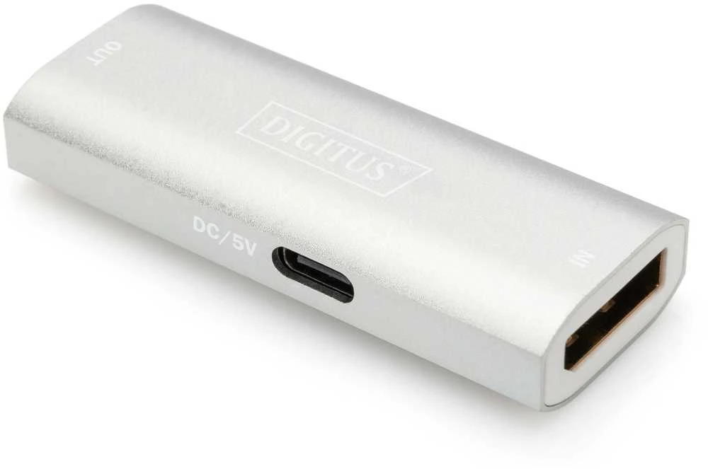 Digitus | 8K DP Repeater 30 m | DS-55524 | Sidabrinis