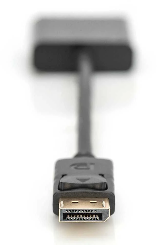 Assmann Electronic DIGITUS adapterio kabelio ekranasPortas VGA HD15 0,15m AWG28 2x ekranuotas