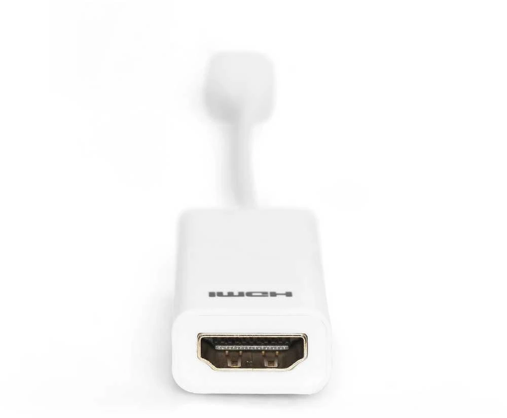 Assmann Electronic ASSMANN DisplayPort adapterio kabelis mini DP - HDMI tipas AM/F 0.15m DP 1.1a suderinamas su CE wh