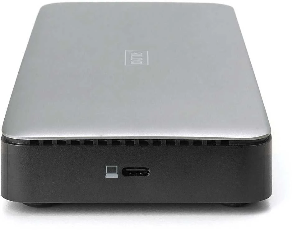 ASA Digitus DA-70918 knyginių kompiuterių dokas / jungčių replikatorius Vielinis USB 3.2 Gen 2 (3.1 Gen 2) Type-C Juoda, Pilka