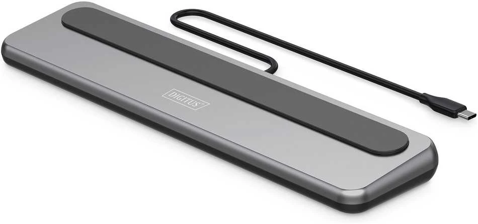 „Digitus USB-C 8K“ prijungimo stotelė, 12 prievadų | DA-70919 | Ethernet LAN (RJ-45) jungtys: 1 | HDMI jungčių kiekis: 2