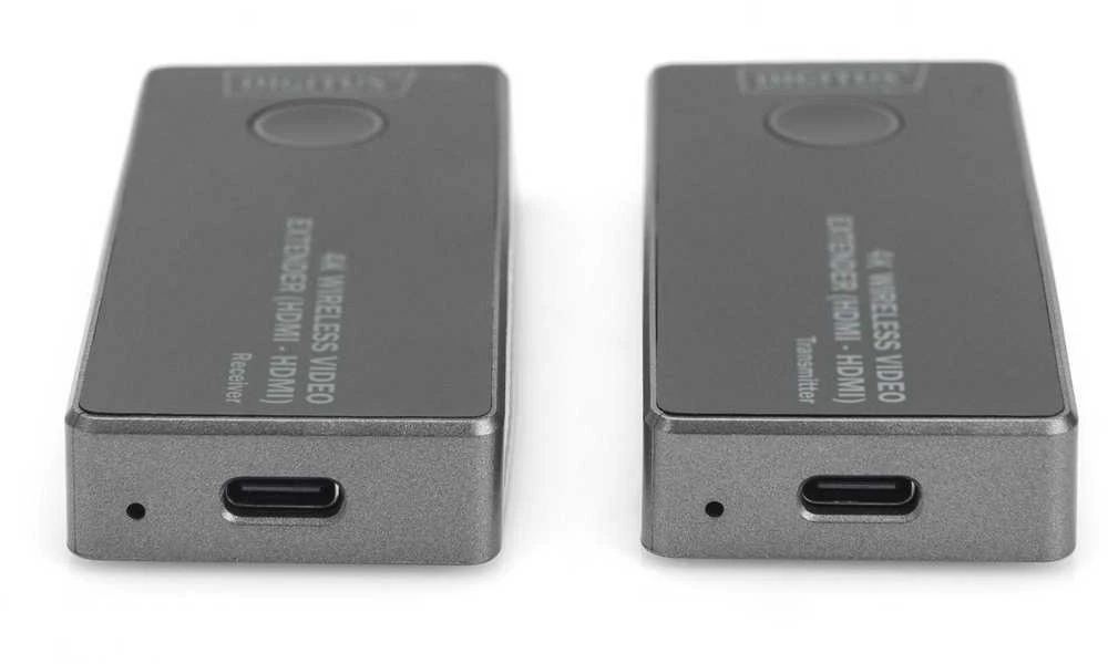 Digitus | 4K Wireless Video Extender, 30 m (HDMI - HDMI) | DS-55323 | Juodas/Sidabrinis