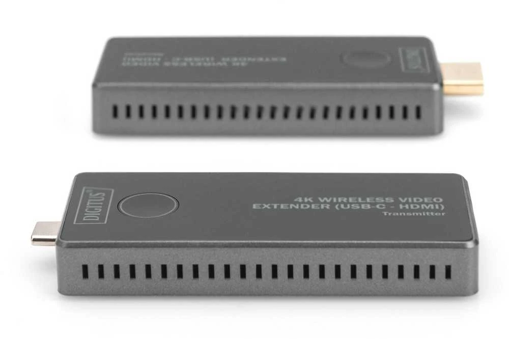 Assmann Electronic DIGITUS 4K belaidžio AV plėtiklio rinkinys 30m USB-C – HDMI