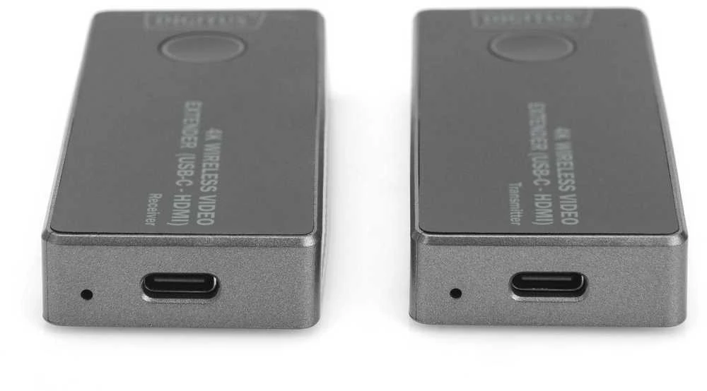 Assmann Electronic DIGITUS 4K belaidžio AV plėtiklio rinkinys 30m USB-C – HDMI