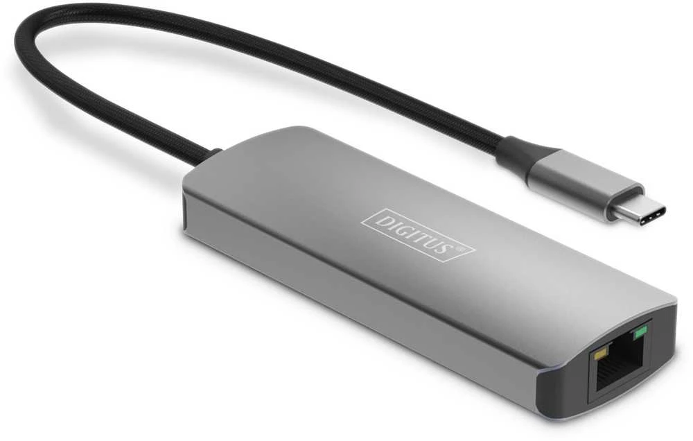 Digitus USB-C į tinklo jungtį adapteris