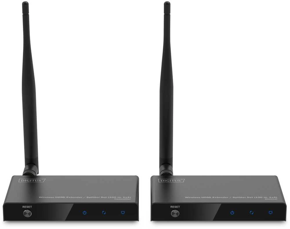 Digitus HDMI extenderių pora su antenomis