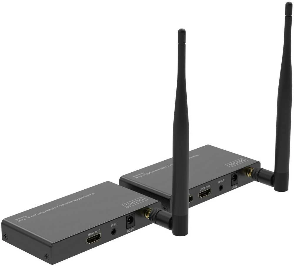Digitus belaidis HDMI imtuvas su antenomis