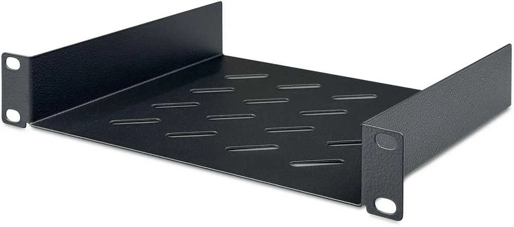 „Digitus“ | 1U fiksuota lentyna | DN-10-TRAY-2-B | Puikiai tinka laikyti komponentus, kurie nėra tinkami 254 mm (10 colių) pločio. Plonas dizainas, užimantis 1 aukščio vieneto vietą. Lengva ir greita sumontuoti arba išmontuoti. Maksimali apkrova: 25 kg | Juodas