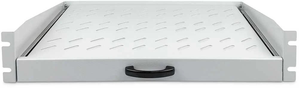 DIGITUS PRO EXTENDIBLE SHELF - FIX MOUNT 483 MM 19IN RAILS