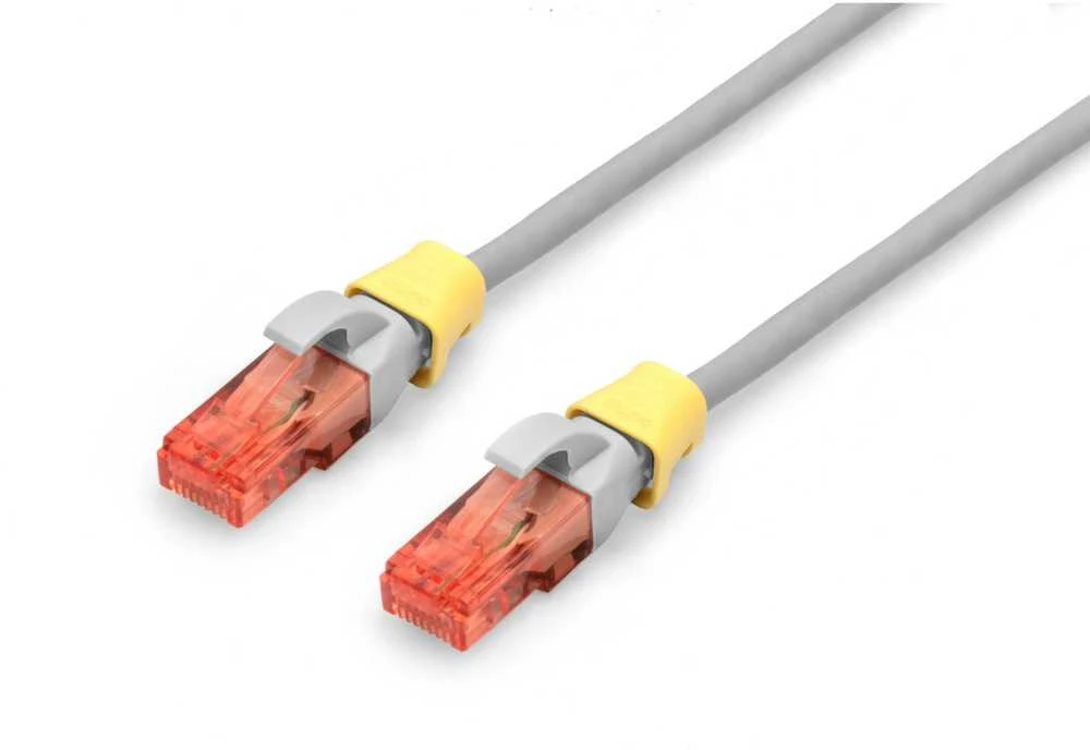 Digitus DIGITUS spalvoti spaustukai RJ45 jungiamajam kabeliui, 100 vnt., geltoni