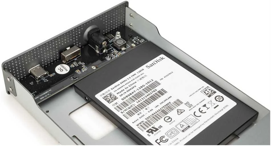 „Digitus“ USB 3.0 kietojo disko korpusas, 3,5 colio, SATA, 16 TB, aliuminis | DA-71106-1