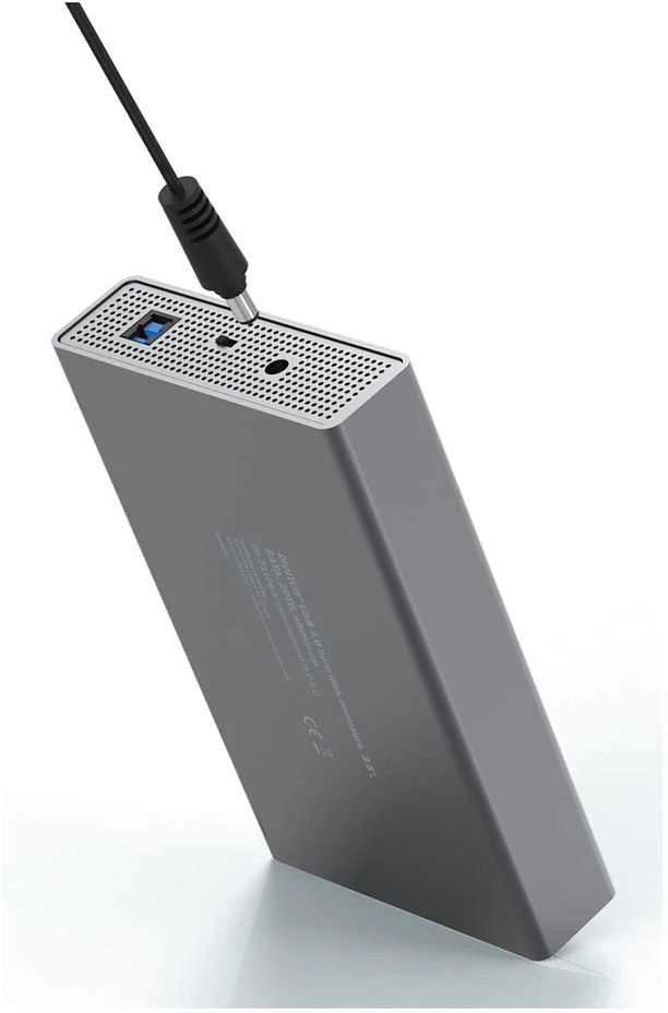 „Digitus“ USB 3.0 kietojo disko korpusas, 3,5 colio, SATA, 16 TB, aliuminis | DA-71106-1