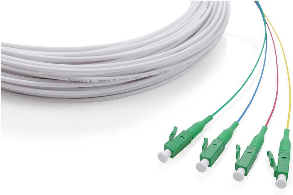 Digitus Kabelis FTTH Drop Singlemode 4 włókna LC/APC 50 m (DK-3904LCA-50-1)