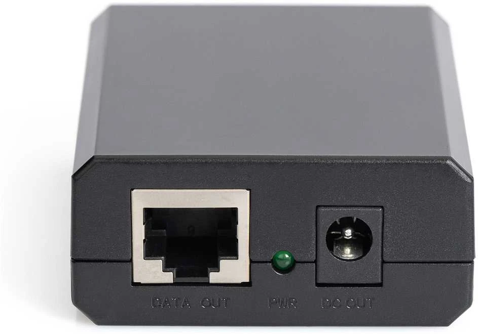 Šakotuvas Assmann Electronic DIGITUS Gigabit PoE+ Splitter 10 100 1000 Mbps 24W Įvestis: 802.3at PoE Išėjimas: 5V 2A 9V 2A 12V 2A plastikinis korpusas juodas