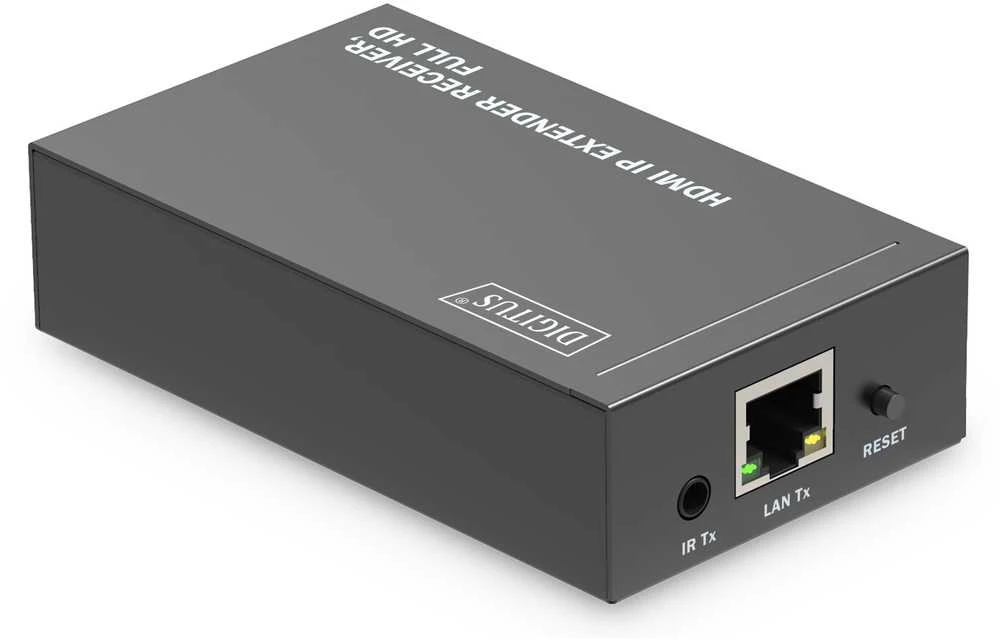 Digitus HDMI extenderio imtuvas su LAN jungtimi