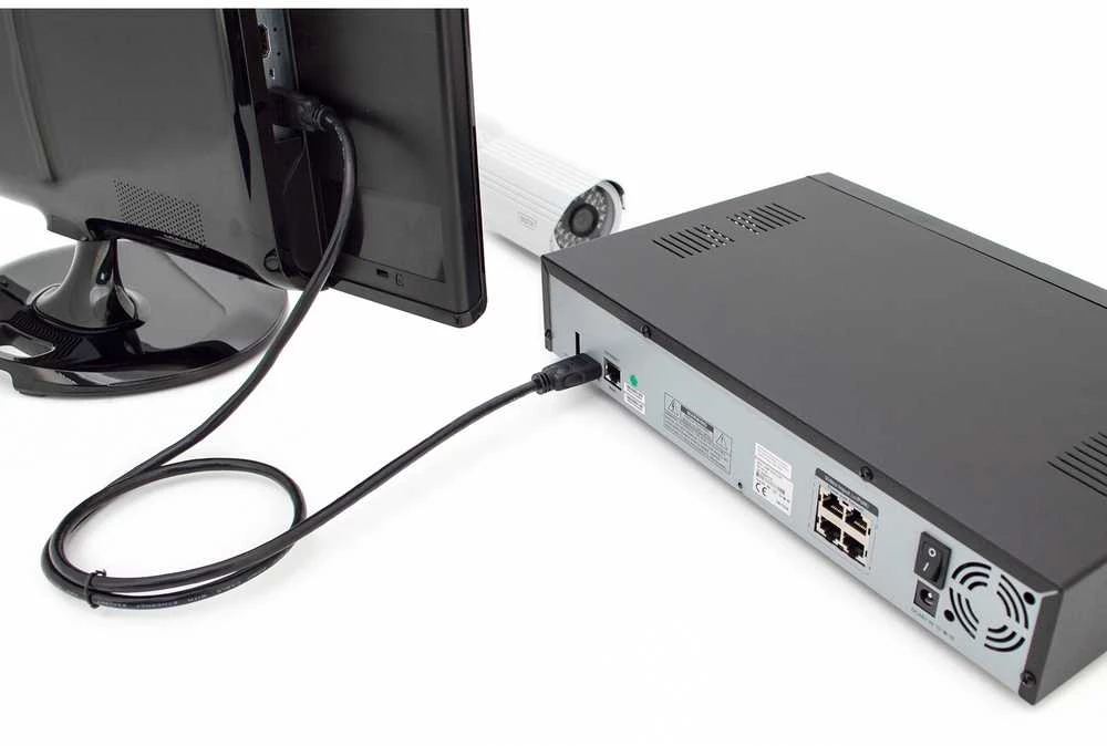 Kabelis Digitus HDMI - HDMI 1m juoda (DB- 330123- 010- S)