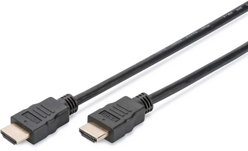 Juodas HDMI laidas 2m su jungtimis