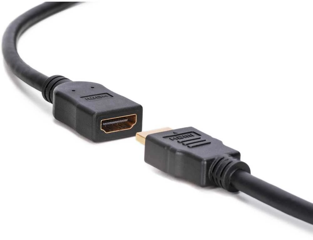 Assmann Electronic ASSMANN HDMI High Speed ilgintuvas A tipas M F 2.0m w Ethernet Ultra HD 24p auksinis bl
