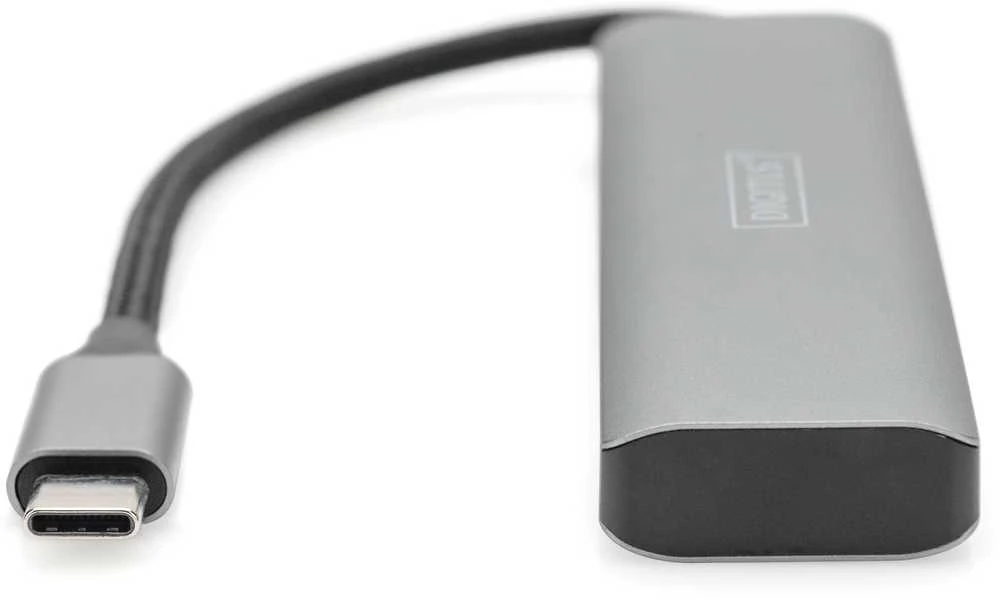 Assmann Electronic DIGITUS USB-C 4 prievadų HUB 4x USB-C 3.1 Gen1 5Gbps