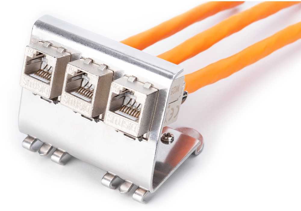 Digitus DIN-RAIL ADAPTER FOR3X KEYST.M