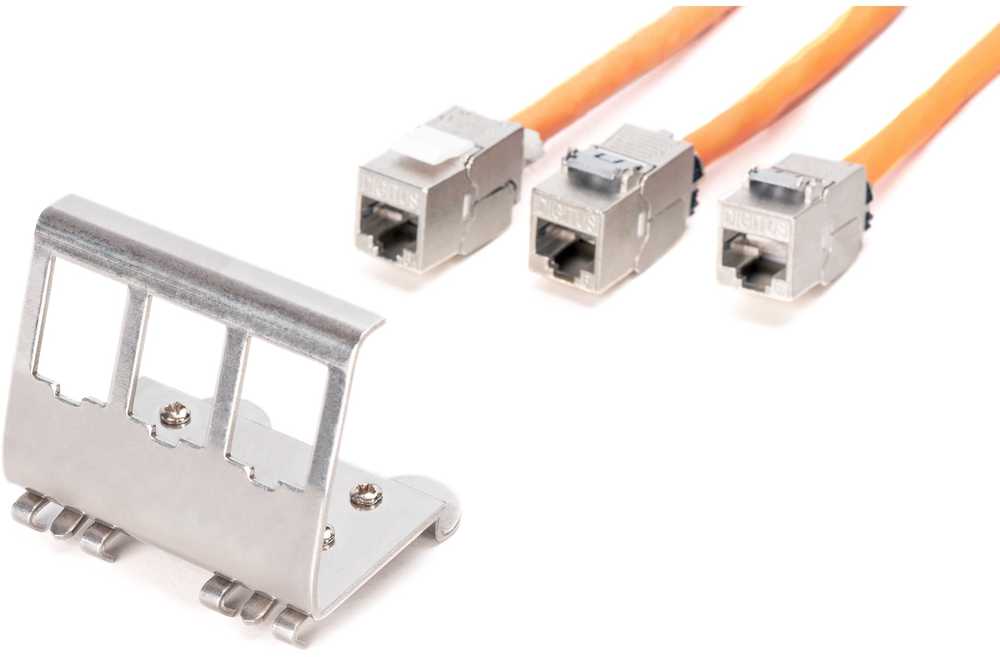 Digitus DIN-RAIL ADAPTER FOR3X KEYST.M