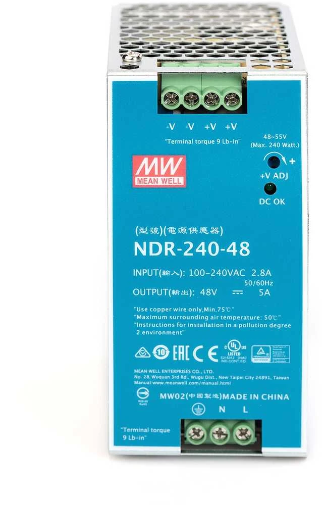 Digitus DN-PWR24048 maitinimo blokas 240 W Žalia, Sidabras