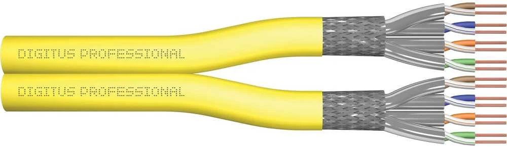 Digitus Skaitmenas | Cat 7A S/FTP, instaliacinis kabelis, dvipusis, Dca-s1a d1 a1 | DK-1743-A-VH-D-5