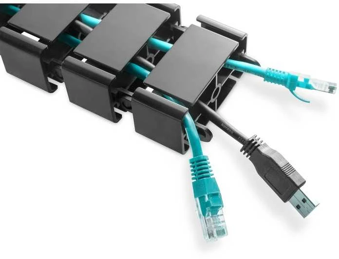 Assmann Electronic DIGITUS Cable Management Stuburo spalva juodas
