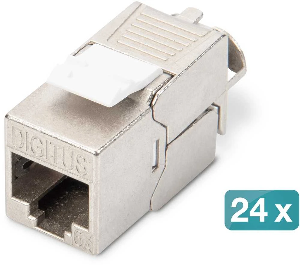 „Digitus“ | „Keystone“ modulis | CAT 6A | 14,5 x 34,5 x 21,0 mm