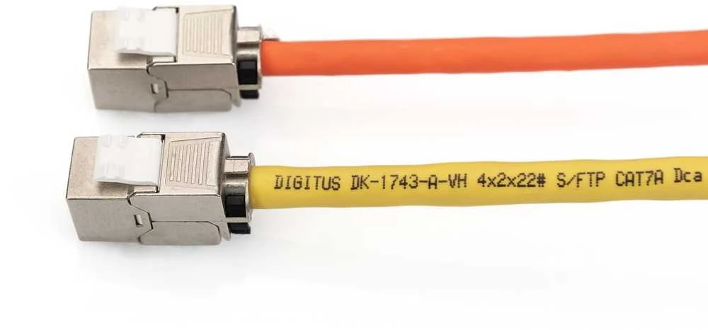 Assmann Electronic DIGITUS CAT 6A Keystone Jack ekranuotas 500 MHz pagal ISO/IEC 60603-7-51,11801 AMD2:2010-04 jungtis be įrankių